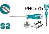 PH0x75mm Tuốc nơ vít bake Total THT26PH0075