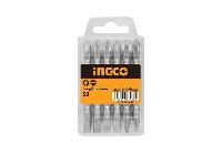PH2x50mm Bộ mũi vít bake 2 đầu 10 cái INGCO SDB21PH223