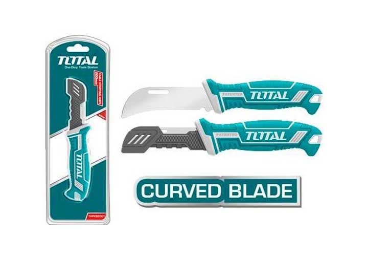 200mm Dao tước dây cáp lưỡi cong Total THT51882 200mm Dao tước dây cáp lưỡi cong Total THT51882