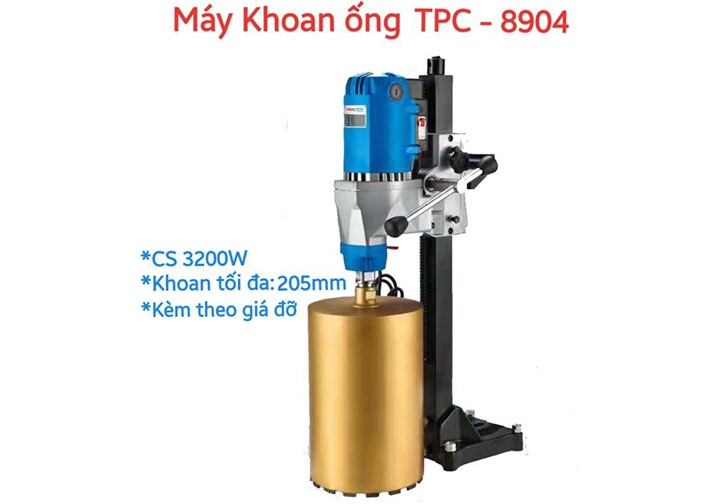 203mm Máy khoan từ 3200W TPC 8904 203mm Máy khoan từ 3200W TPC 8904
