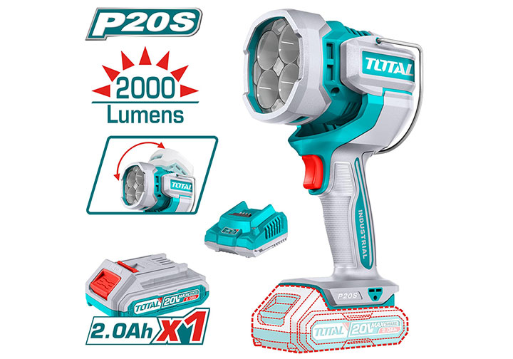 20V Đèn làm việc dùng pin Total TWLI20881 20V Đèn làm việc dùng pin Total TWLI20881