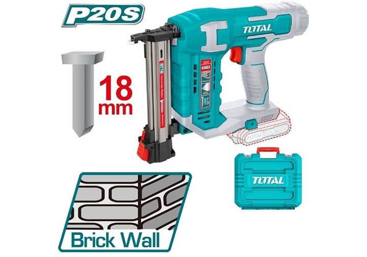 20V Máy bắn đinh bê tông ST18 dùng pin (chỉ thân máy) Total TCSTLI3805 20V Máy bắn đinh bê tông ST18 dùng pin (chỉ thân máy) Total TCSTLI3805