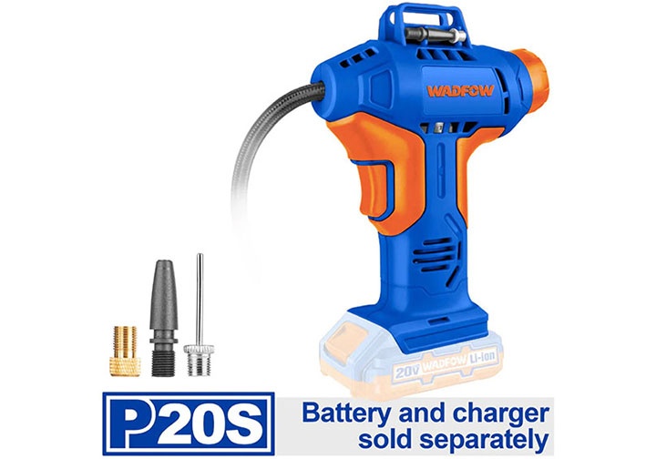 20V Máy bơm hơi mini (chỉ thân máy) Wadfow WLN2520