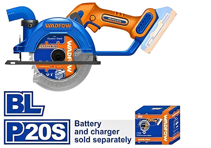 20V Máy cưa đĩa 140mm (chỉ thân máy) Wadfow WLWP5630