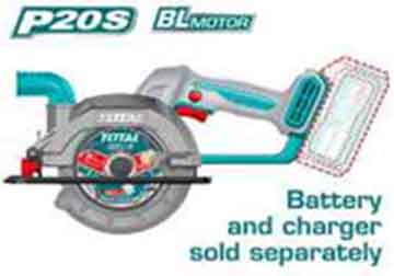 20V Máy cưa đĩa tròn 140mm dùng pin (chỉ thân máy) Total TSLI1402 20V Máy cưa đĩa tròn 140mm dùng pin (chỉ thân máy) Total TSLI1402