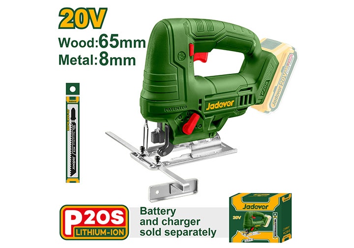 20V Máy cưa lọng dùng pin (chỉ thân máy) Jadever JDLS1565
