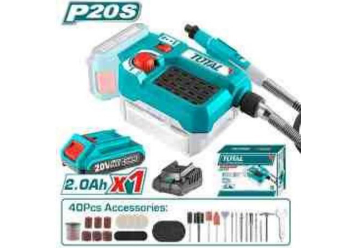 20V Máy mài khuôn dùng pin 3.2mm Total TMGLI20011 20V Máy mài khuôn dùng pin 3.2mm Total TMGLI20011
