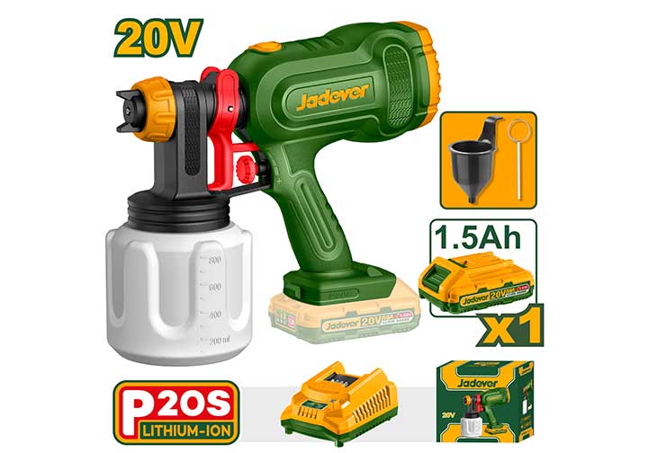 20V Máy phun sơn dùng pin Jadever JDSU30662 20V Máy phun sơn dùng pin Jadever JDSU30662