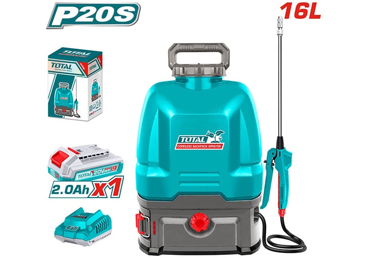 20V Máy phun thuốc 16L dùng pin (nguyên bộ) Total TSPLI20162