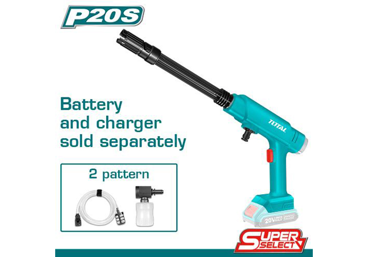 20V Máy xịt rửa dùng pin Total TPWLI2028 20V Máy xịt rửa dùng pin Total TPWLI2028