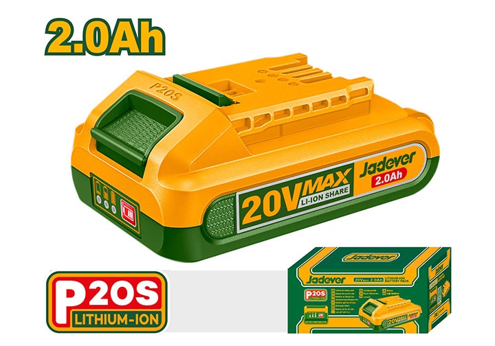 20V/2.0Ah Pin Lithium-ion (dòng P20S) Jadever JDLBP520