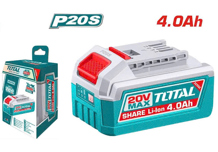 20V/4.0Ah Pin Lithium ion P20S Total TFBLI20021 20V/4.0Ah Pin Lithium ion P20S Total TFBLI20021