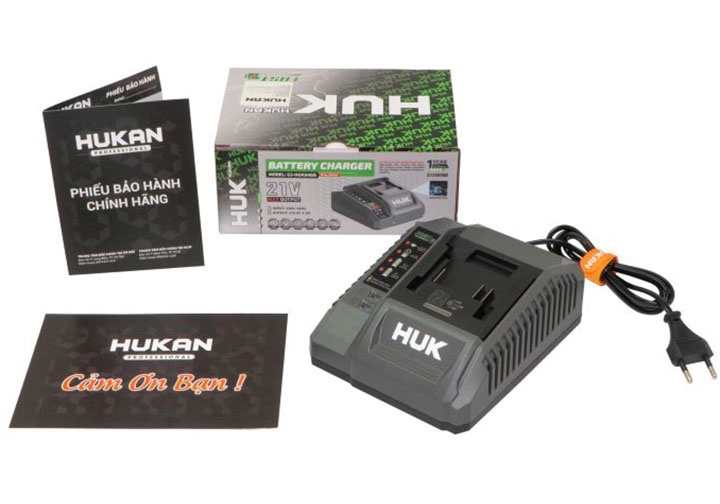 21V/4.0Ah Đế sạc nhanh pin Hukan G3-HUK040A