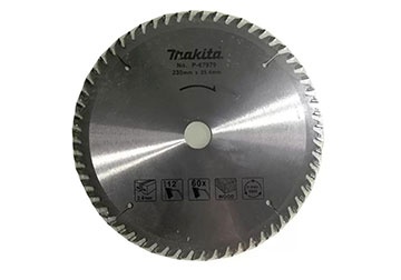 230x60Tx25.4 Lưỡi cưa gỗ hợp kim 60 răng Makita P-67979 230x60Tx25.4 Lưỡi cưa gỗ hợp kim 60 răng Makita P-67979