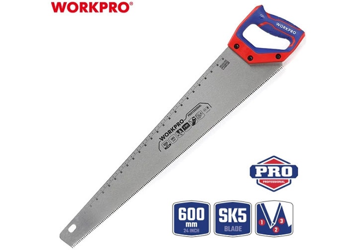 24" (600mm) Cưa gỗ (lưỡi bằng thép SK5) Workpro WP215009