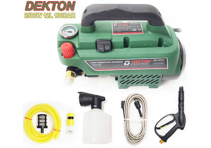 2500W Máy xịt rửa xe chỉnh áp Dekton DK2500A 2500W Máy xịt rửa xe chỉnh áp Dekton DK2500A