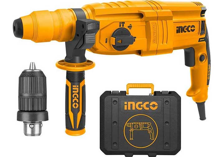 26mm Máy khoan búa 800W Ingco RGH9028-2 26mm Máy khoan búa 800W Ingco RGH9028-2