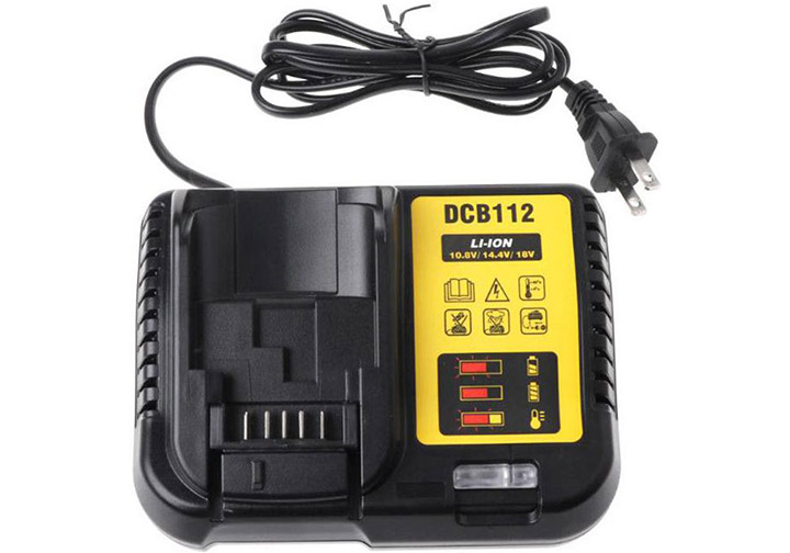 2Ah Đế sạc pin 10.8v, 14.4v, 18v Dewalt DCB112-B1 2Ah Đế sạc pin 10.8v, 14.4v, 18v Dewalt DCB112-B1