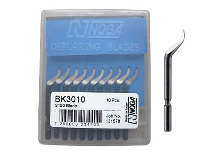 3.2mm Hộp 10 lưỡi dao gọt bavia Noga BK3010 3.2mm Hộp 10 lưỡi dao gọt bavia Noga BK3010
