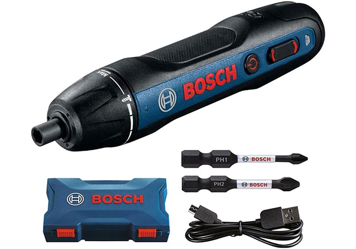 3.6V Máy vặn vít kèm 2 mũi vít Bosch Go GEN 2 3.6V Máy vặn vít kèm 2 mũi vít Bosch Go GEN 2