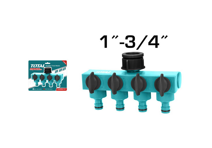 3/4 - 1" Bộ khớp nối nhựa Total THHC604101 3/4 - 1" Bộ khớp nối nhựa Total THHC604101