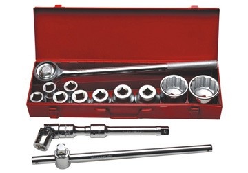 3/4" Bộ tuýp 30-60mm 15 món Asaki AK-9759