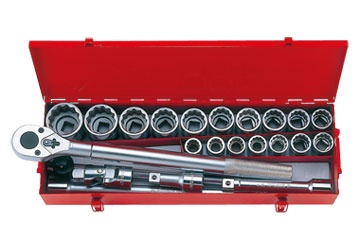 3/4" Bộ tuýp 7/8-2" 23 chi tiết hệ inch Kingtony 6023SR