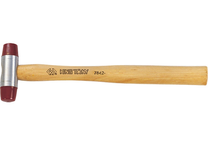 35mm Búa nhựa cán gỗ Kingtony 7842-35