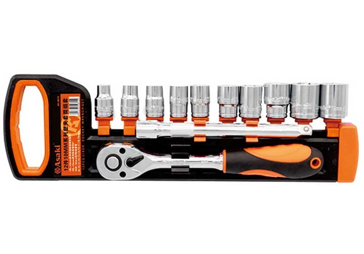 3/8" Bộ tuýp 8-19mm 12 chi tiết Asaki AK-9815