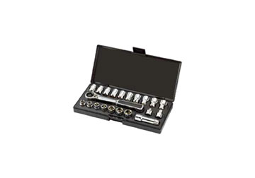 3/8" Bộ tuýp 21 chi tiết hệ mét và inch Sata 09-134 (09134) 3/8" Bộ tuýp 21 chi tiết hệ mét và inch Sata 09-134 (09134)