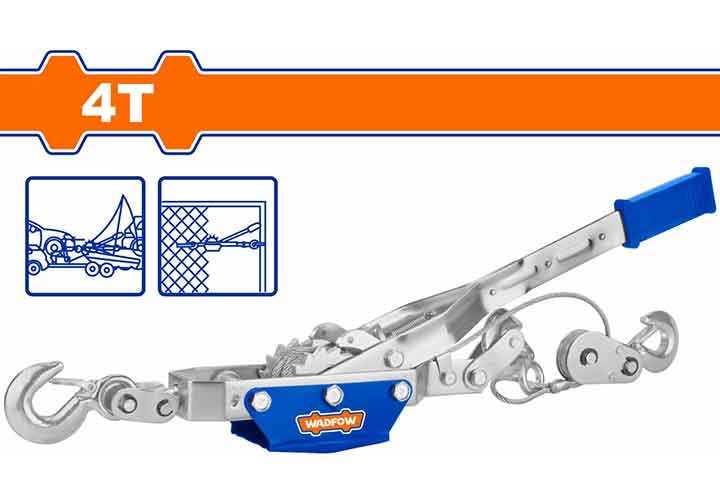 3m Pa lăng cáp lắc tay 4 tấn Wadfow WJU1040 3m Pa lăng cáp lắc tay 4 tấn Wadfow WJU1040