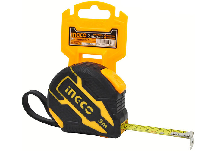 3m x 16mm Thước cuộn thép Ingco HSMT08316 3m x 16mm Thước cuộn thép Ingco HSMT08316