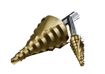 4-20mm Mũi khoan côn bước cấp tròn Titan Makita D-46486 4-20mm Mũi khoan côn bước cấp tròn Titan Makita D-46486