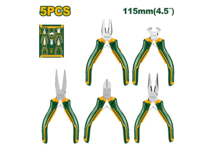 4.5" Bộ kìm đa năng mini 5 chi tiết Jadever JDPS1615