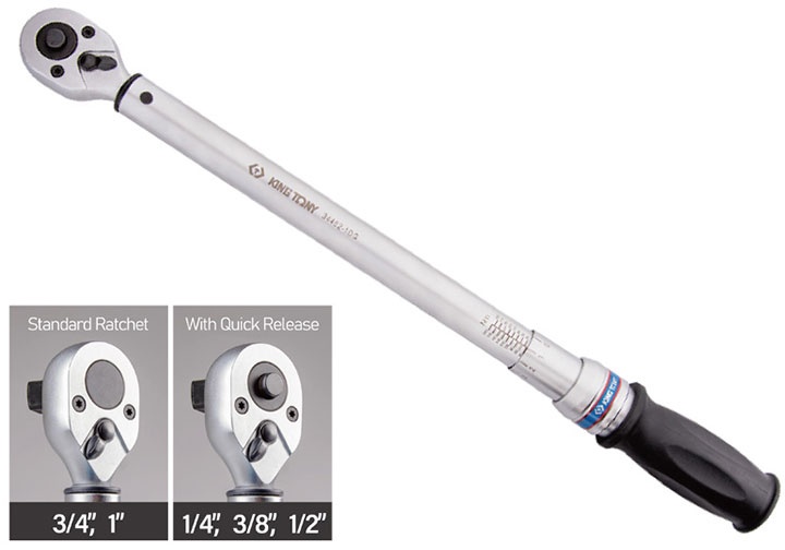 40-200N.m Cần siết lực 1/2" Kingtony 34462-1DG