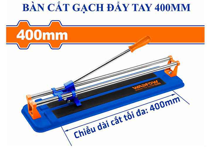 400mm Bàn cắt gạch đẩy tay Wadfow WTR1504 400mm Bàn cắt gạch đẩy tay Wadfow WTR1504