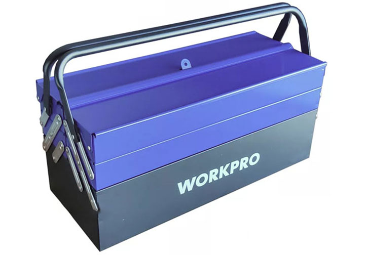 405x200x290mm Thùng đựng đồ nghề 5 ngăn Workpro WP282001 405x200x290mm Thùng đựng đồ nghề 5 ngăn Workpro WP282001