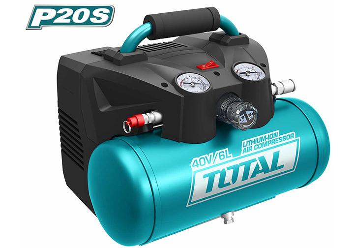 40V Máy nén khí 6L dùng pin Total TACLI2003 40V Máy nén khí 6L dùng pin Total TACLI2003