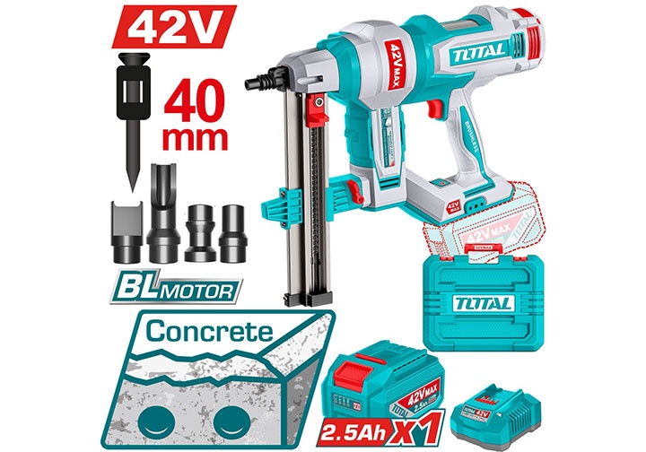 42V Máy bắn đinh đa năng dùng pin P42M Total TCNLI420602