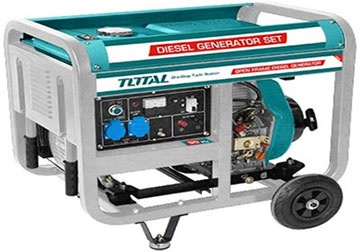 5.0KVA Máy phát điện động cơ dầu Total TP450003 (Bỏ mẫu, đổi qua TP250003)