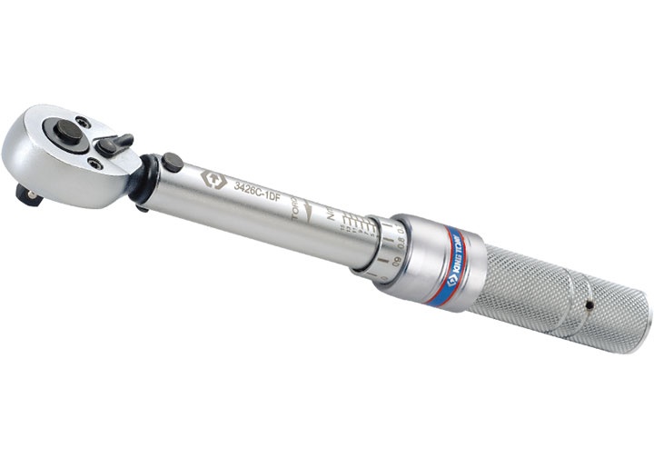 5-25Nm Cần siết lực 3/8" Kingtony 3436C-2DF