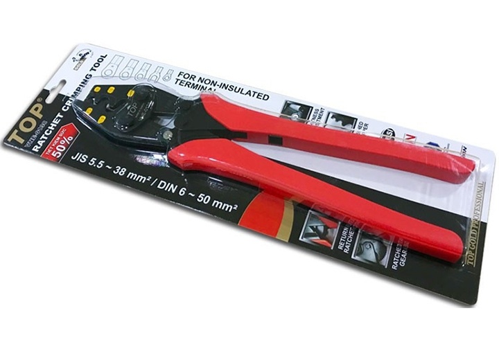 5.5-38mm2 Kìm bấm cosse số 38 TOP 345mm VNE-0138