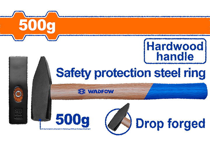 500g Búa cơ khí cán gỗ Wadfow WMB1305 500g Búa cơ khí cán gỗ Wadfow WMB1305
