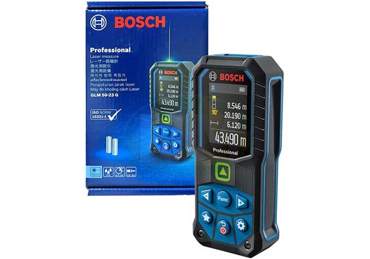 50m Máy đo khoảng cách tia laser xanh Bosch GLM50-23G