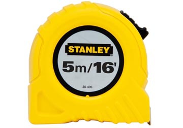 5m Thước cuộn lá thép Stanley 30-496 5m Thước cuộn lá thép Stanley 30-496