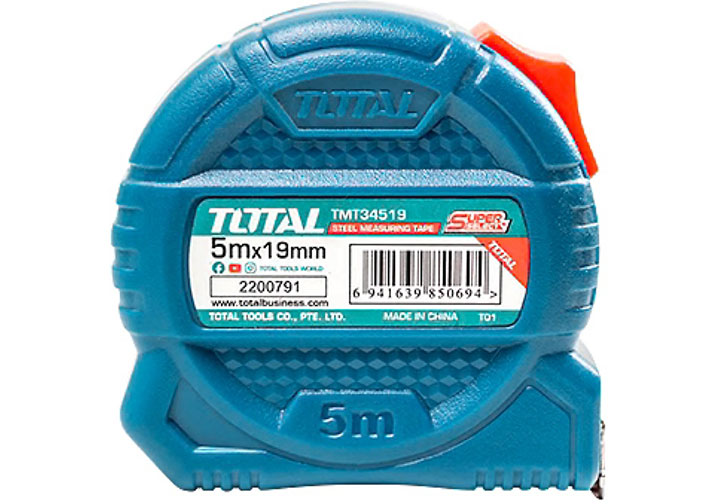 5m Thước cuộn thép (rộng 19mm) Total TMT34519