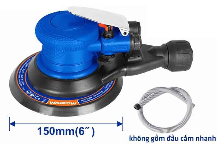 6" (150mm) Máy chà nhám dùng khí nén Wadfow WAT2505
