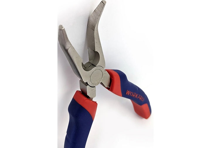 6" (160mm) Kìm mỏ nhọn cong Workpro WP231042