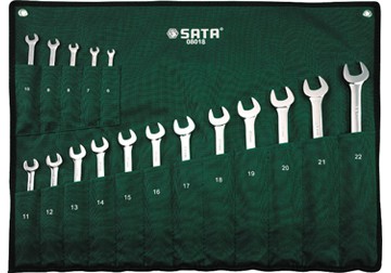 6-22mm Bộ vòng miệng 17 chi tiết Sata 08-018 (08018) 6-22mm Bộ vòng miệng 17 chi tiết Sata 08-018 (08018)