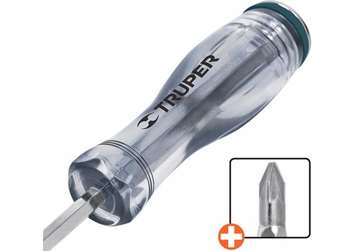 6.5x100mm Tuốc nơ vít đóng bake cán trong Truper 14146 (GO-1/4X4C) 6.5x100mm Tuốc nơ vít đóng bake cán trong Truper 14146 (GO-1/4X4C)